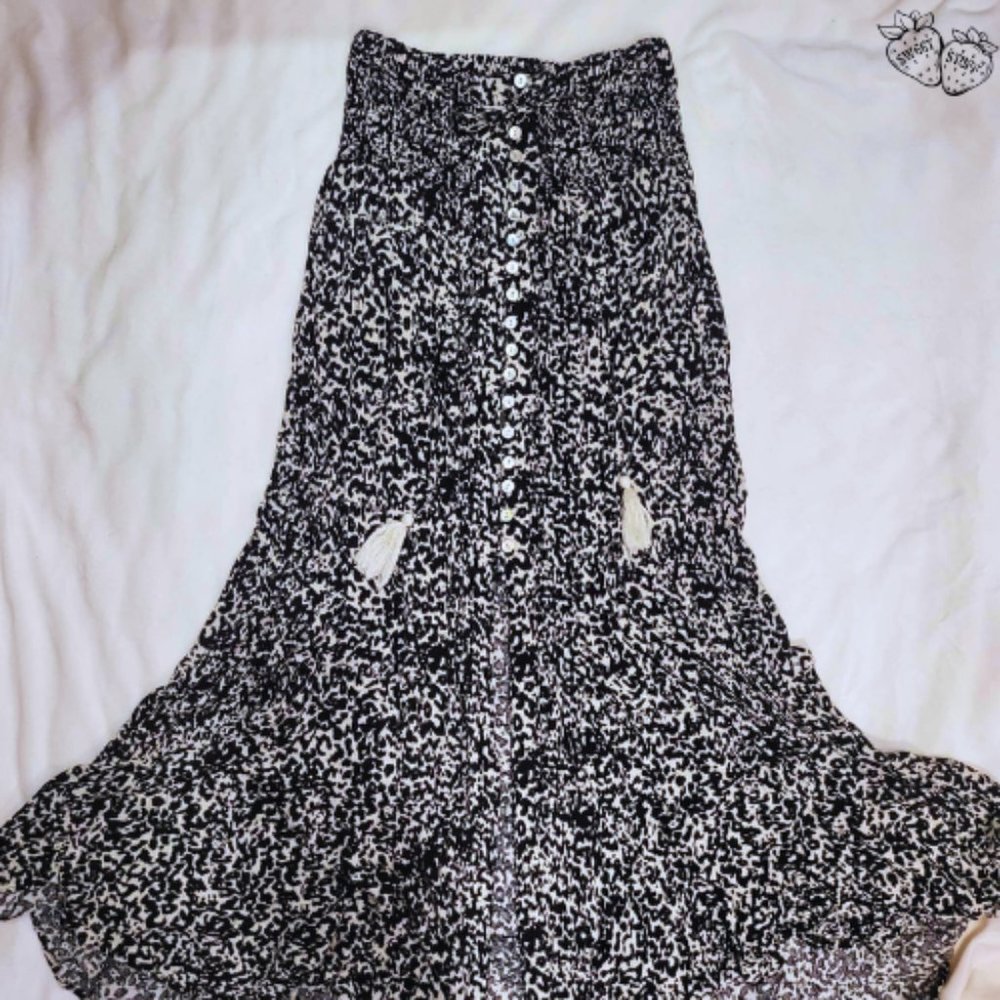 Rachel Zoe ⋆ Abstract Maxi Skirt